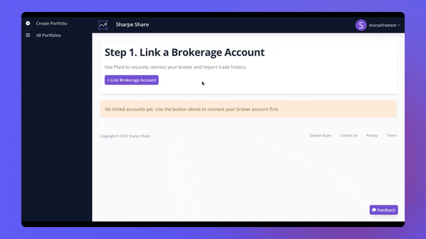 Link Brokerage with Plaid